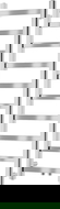 Radiateur de salle de bains Mexen Bolt 1200 x 400 mm, 220 W, chrome - W126-1200-400-00-01