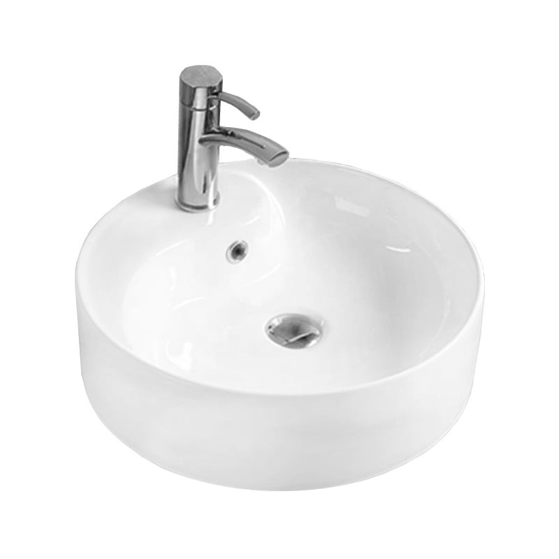 Mexen Lila lavabo à poser 46 x 46 cm, blanc - 21824600