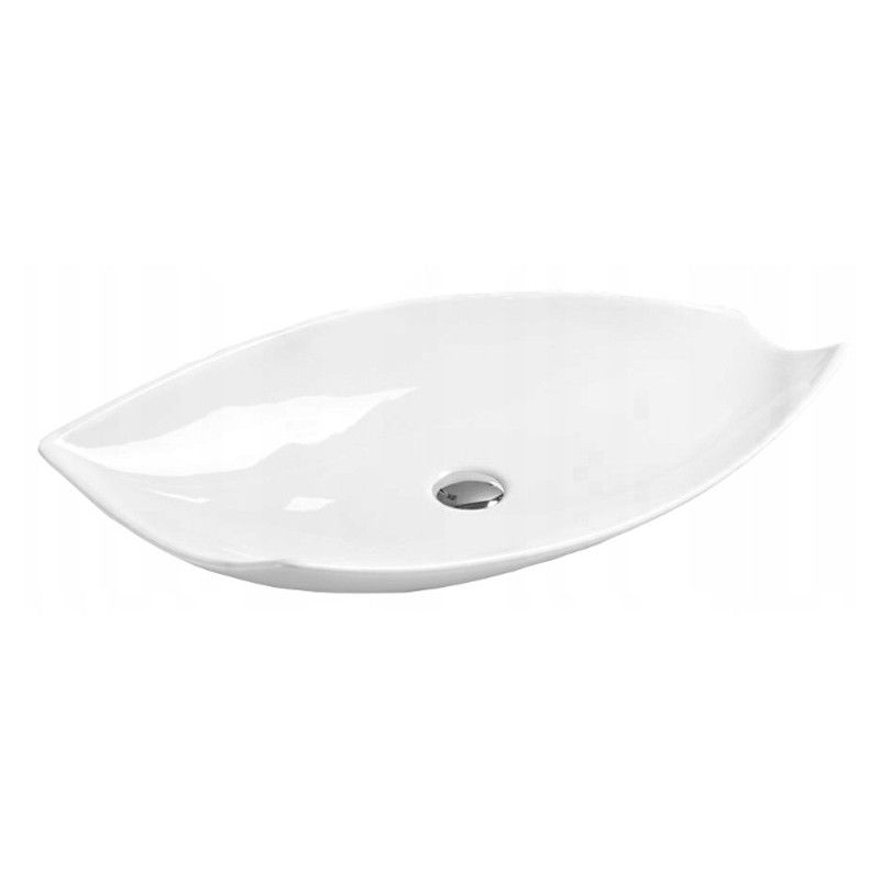 Mexen Delia lavabo de comptoir 74 x 38 cm, Blanc - 21857400