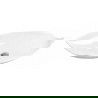 Mexen Delia lavabo de comptoir 74 x 38 cm, Blanc - 21857400