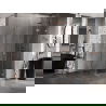 Mexen Lunar-F cabine de douche pliante droite 100 x 100 cm, transparent, cuivre brossé - 836-100-100-65-00-P