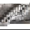 Cabine de douche pliante Mexen Lunar-F L droite 85 x 70 cm, transparent, chrome - 836L-085-070-01-00-P