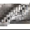 Mexen Lunar-F L cabine de douche pliable droite 100 x 100 cm, transparent, chrome - 836L-100-100-01-00-P