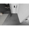 Mexen Kioto paroi de douche Walk-in 90 x 200 cm, grille noire 8 mm, noire - 800-090-101-70-77