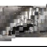 Mexen Lunar-F L cabine de douche pliante droite 85 x 70 cm, transparent, dorée - 836L-085-070-50-00-P
