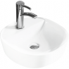 Mexen Zita lavabo de comptoir 40 x 40 cm, Blanc - 21874000