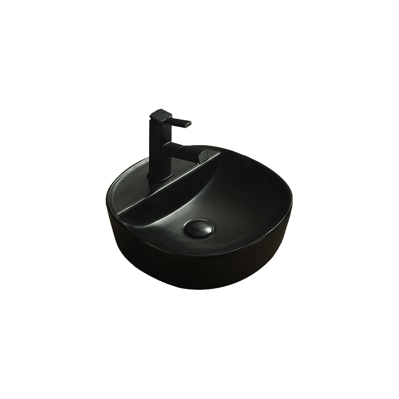 Mexen Zita lavabo de comptoir 40 x 40 cm, Noir mat - 21874085