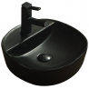 Mexen Zita lavabo de comptoir 40 x 40 cm, Noir mat - 21874085