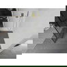 Mexen Kioto paroi de douche 140 x 200 cm, transparent/Design noir 8 mm, Or - 800-140-101-50-78