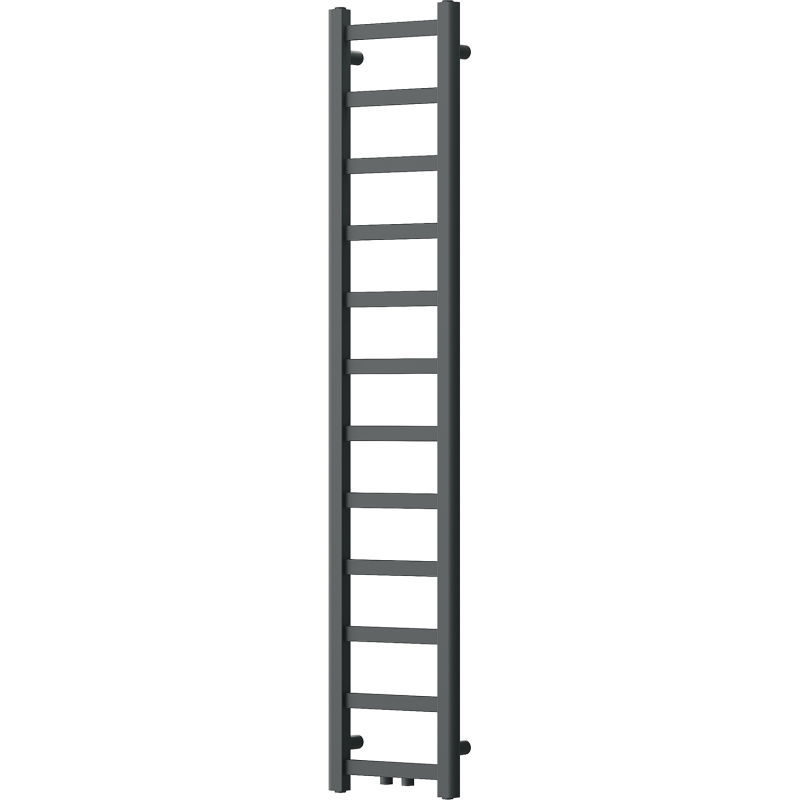 Grzejniki de salle de bain Mexen Bolt 1500 x 300 mm, 295 W, noir - W126-1500-300-00-70