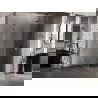 Mexen Lunar-F L cabine de douche pliante droite 100 x 100 cm, transparent, or rose - 836L-100-100-60-00-P