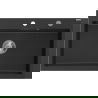 Mexen Elix évier en granit 1 bac 800 x 500 mm, noir/métallisé argent, siphon chromé - 6527801005-73