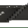 Mexen Elix évier en granit 1 bac 800 x 500 mm, noir/or métallique, siphon chromé - 6527801005-75