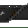 Mexen Elix évier en granit 1 bac 800 x 500 mm, noir, siphon doré - 6527801005-77-G