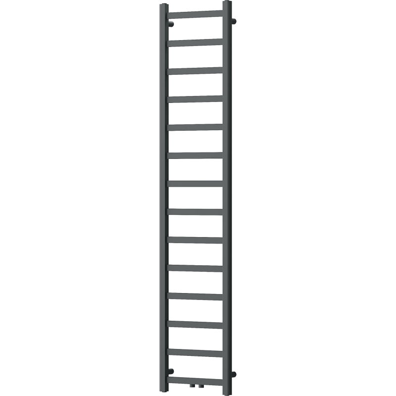 Radiateur de salle de bains Mexen Bolt 1800 x 400 mm, 406 W, anthracite - W126-1800-400-00-66