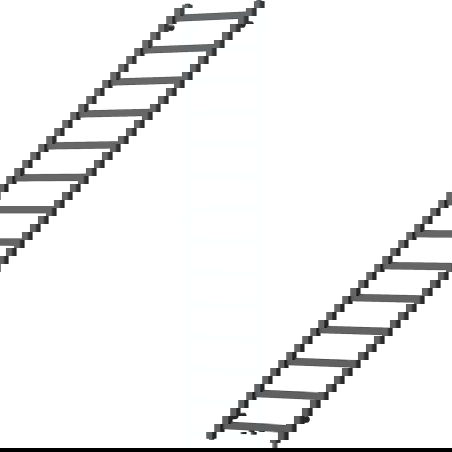 Radiateur de salle de bains Mexen Bolt 1800 x 400 mm, 406 W, anthracite - W126-1800-400-00-66