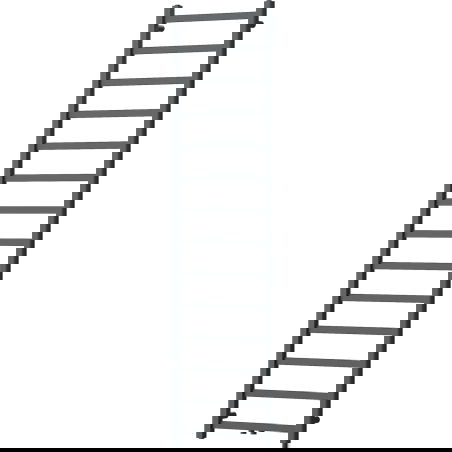 Radiateur de salle de bain Mexen Bolt 1800 x 500 mm, 460 W, anthracite - W126-1800-500-00-66