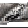 Mexen Lunar-F L cabine de douche pliante droite 70 x 70 cm, transparent, gris canon brossé - 836L-070-070-66-00-P