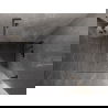 Mexen Lunar-F L cabine de douche pliante droite 70 x 70 cm, transparent, gris canon brossé - 836L-070-070-66-00-P