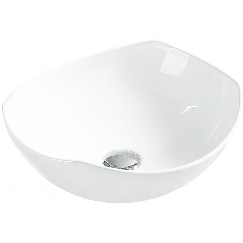 Mexen Enrica lavabo de comptoir 41 x 38 cm, Blanc - 21904100