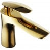 Mexen Lily robinet de lavabo, doré - 73600-50