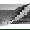 Mexen Kioto+ paroi de douche avec étagère Walk-in 100 x 200 cm, motif blanc, chrome - 800-100-121-01-97
