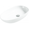 Mexen Lucia lavabo de comptoir 55 x 30 cm, Blanc - 21925500