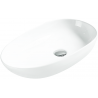 Mexen Lucia lavabo sur plan 55 x 30 cm, blanc - 21925500