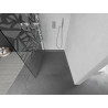 Mexen Kioto paroi de douche Walk-in 80 x 200 cm, motif blanc 8 mm, chromée - 800-080-101-01-85