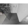 Mexen Kioto paroi de douche Walk-in 130 x 200 cm, motif blanc 8 mm, chrome - 800-130-101-01-85