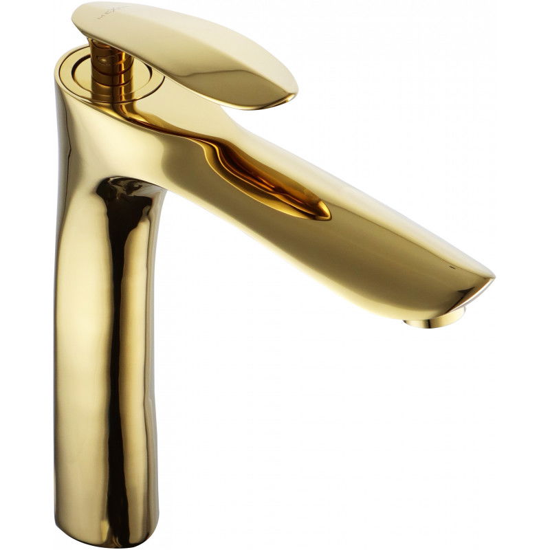 Mexen Lily robinet de lavabo haut, Or - 73610-50