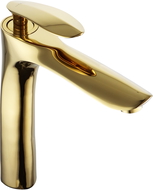 Mexen Lily robinet de lavabo haut, Or - 73610-50