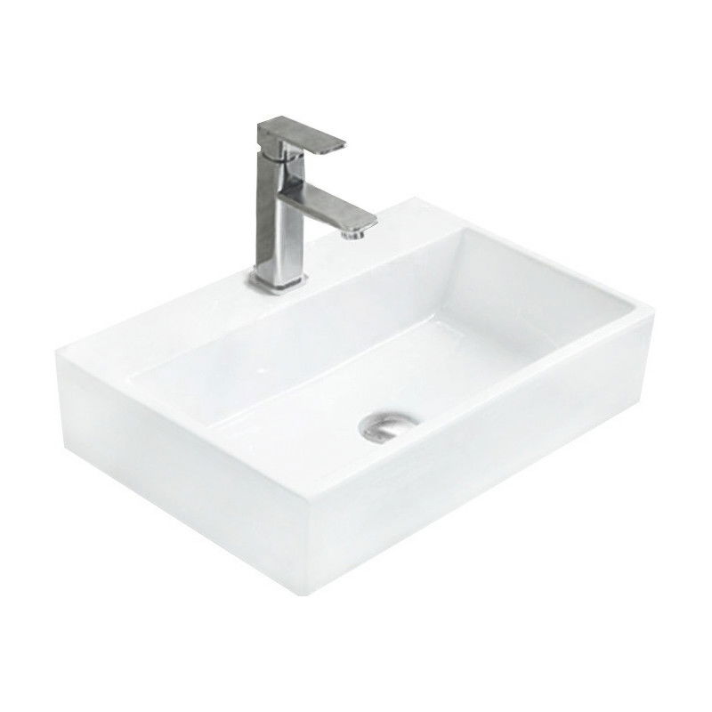 Mexen Paula lavabo de comptoir 53 x 36 cm, Blanc - 21935300