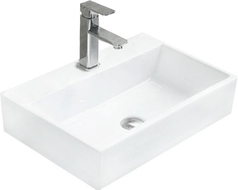 Mexen Paula lavabo de comptoir 53 x 36 cm, Blanc - 21935300