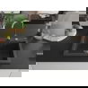 Mexen Elix évier de cuisine en granit 1 bac 600 x 500 mm, noir moucheté, siphon chromé - 6525601005-76