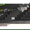 Mexen Elix évier en granit 1 bac 700 x 500 mm, noir moucheté, siphon chromé - 6526701005-76