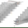 Cabine de douche droite Mexen Lunar T 110 x 80 cm, transparent, or rose - 834T-110-080-60-00-P