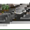 Mexen Elix évier en granit 1 bac 700 x 500 mm, gris, siphon doré - 6526701005-71-G