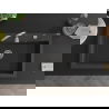 Mexen Elix évier en granit 1 bac 800 x 500 mm, noir moucheté, siphon chromé - 6527801005-76