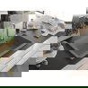 Mexen Elix évier en granit 1-bac 800 x 500 mm, gris, siphon doré - 6527801005-71-G