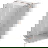 Mexen Lunar T cabine de douche pivotante droite 135 x 70 cm, transparente, cuivre brossé - 834T-135-070-65-00-P