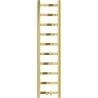 Mexen Bolt radiateur de salle de bain 1200 x 300 mm, 189 W, doré - W126-1200-300-00-50