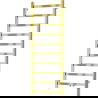 Mexen Bolt radiateur de salle de bain 1200 x 500 mm, 251 W, doré - W126-1200-500-00-50