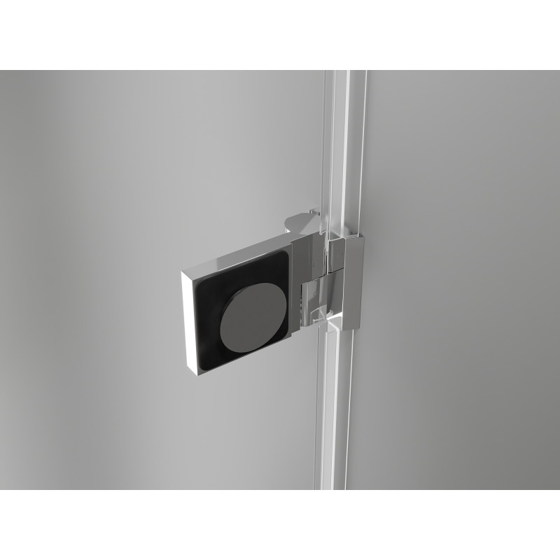 Mexen Lunar-B Duo cabine de douche pivotante 85 x 70 cm, transparent, chrome - 832-085L-070P-01-00