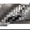 Mexen Lunar T cabine de douche pivotante droite 115 x 80 cm, transparent, gun gray brossé - 834T-115-080-66-00-P