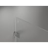 Mexen Lunar-B Duo cabine de douche battante 100 x 90 cm, transparent, chrome - 832-100L-090P-01-00