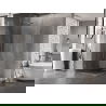 Mexen Lunar-B Duo cabine de douche pivotante 100 x 100 cm, transparent, chrome - 832-100L-100P-01-00