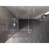 Mexen Lunar-B Duo cabine de douche pivotante 95 x 95 cm, transparente, blanche - 832-095L-095P-20-00