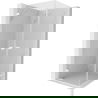 Mexen Lunar-B Duo cabine de douche pliante 100 x 100 cm, transparent, blanc - 832-100L-100P-20-00