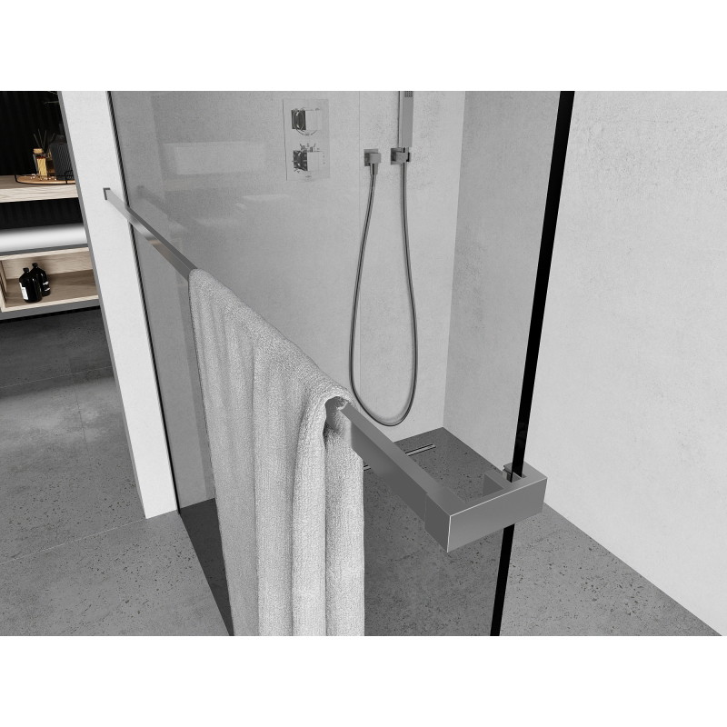 Mexen Uni-R barre porte-serviettes pour paroi de douche, chrome - 800-06-01